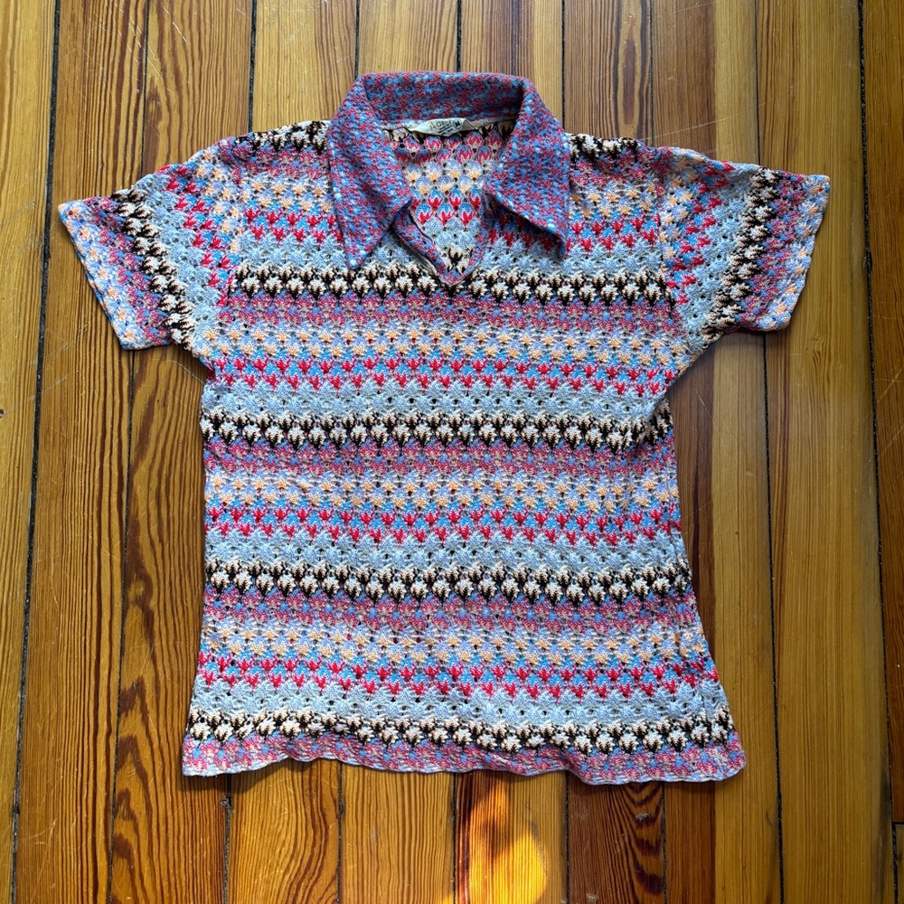 Vintage knit polo